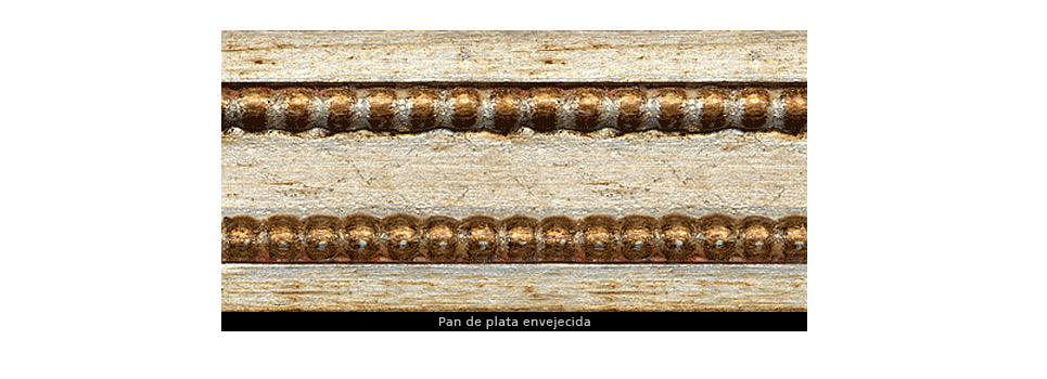 sillas pan de plata envejecida